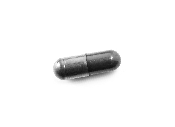 Bilberry powder in a vegetable capsule